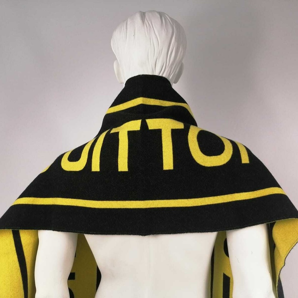 New Authentic Louis Vuitton Wool Cashmere City Gravity Scarf - Picture 5 of 12